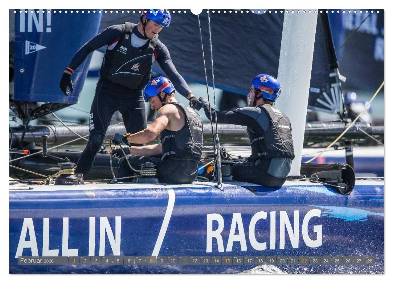 Bild: 9783516113709 | All In Racing - Segeln am Limit - Fotografien von Jens Hoyer...