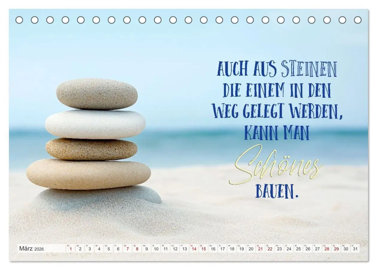 Bild: 9783516593709 | SEELENZEIT Ein Jahr voller Achtsamkeit (Tischkalender 2026 DIN A5...