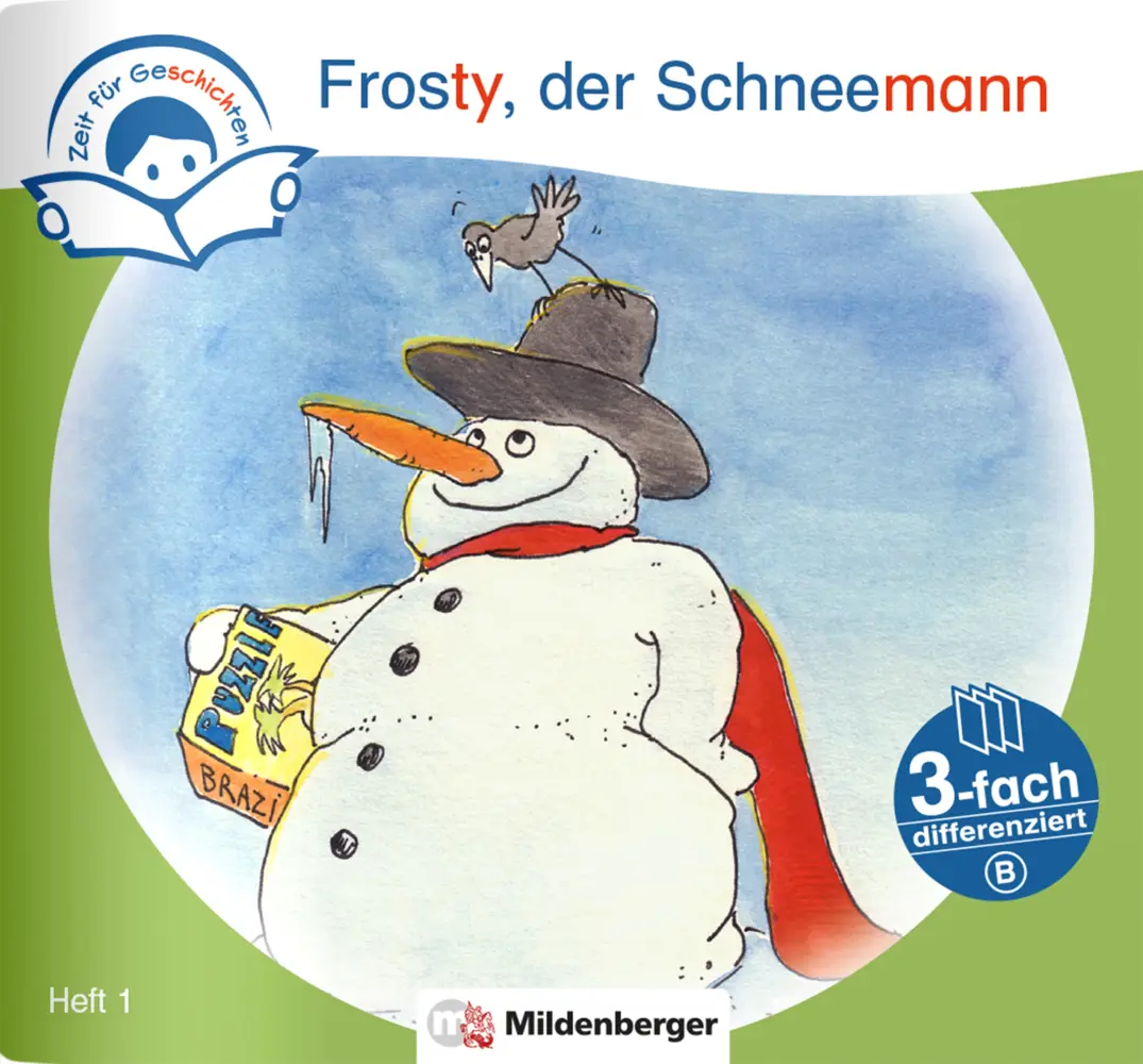 Cover: 9783619243709 | Zeit für Geschichten - 3-fach differenziert, Heft 1: Frosty, der...
