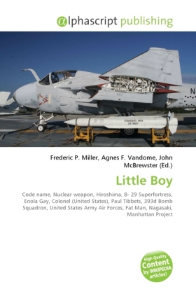 Little Boy | Frederic P. Miller (u. a.) | Taschenbuch | Englisch | Alphascript Publishing | EAN 9786130233709 - Miller, Frederic P.