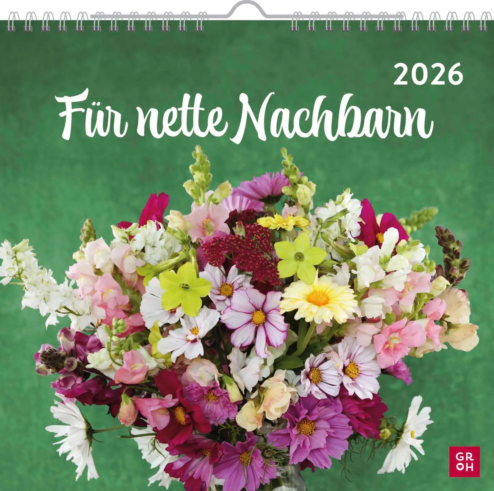 Cover: 4036442013809 | Wandkalender 2026: Für nette Nachbarn | Groh Verlag | Kalender | 12 S.