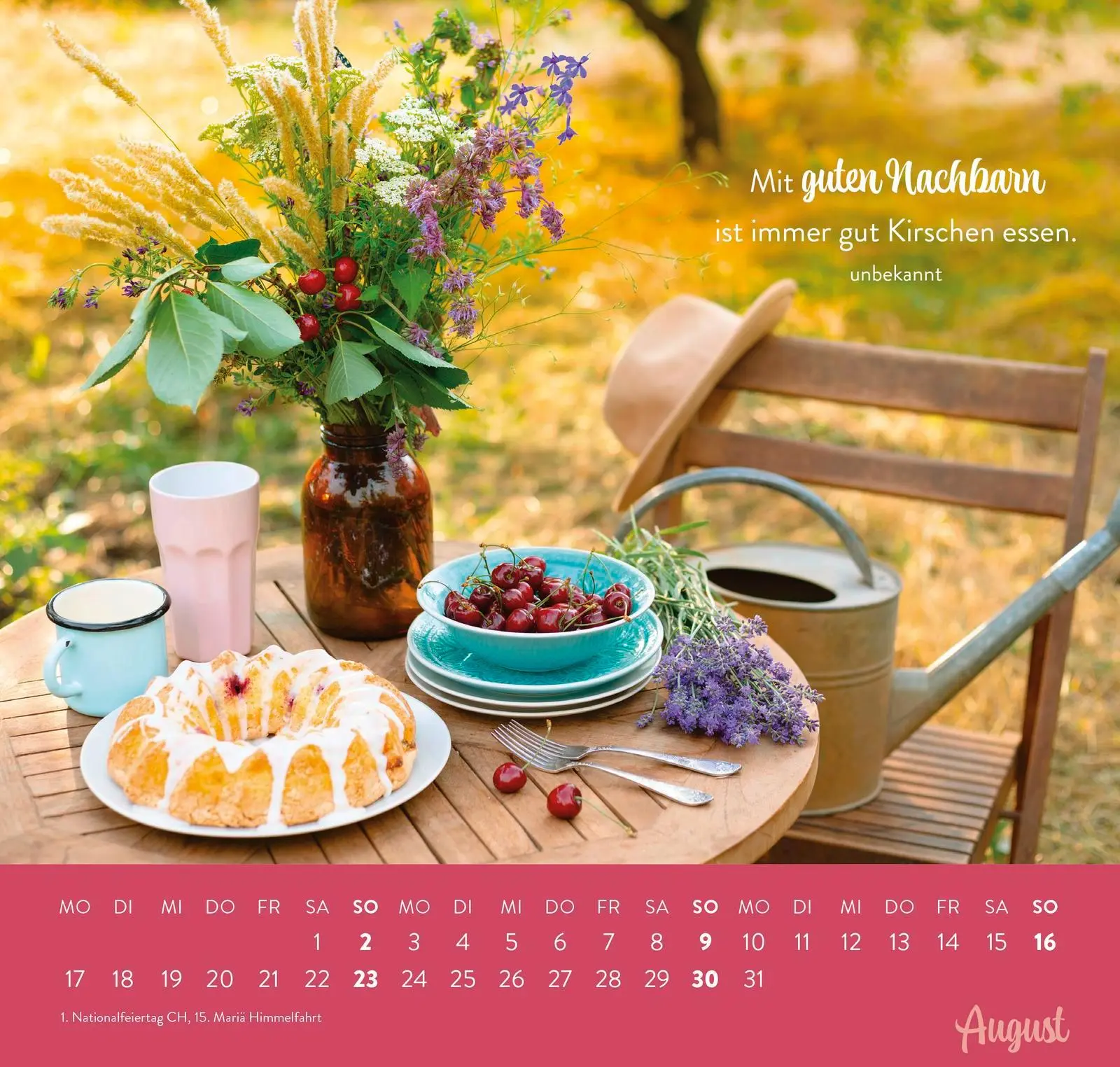 Bild: 4036442013809 | Wandkalender 2026: Für nette Nachbarn | Groh Verlag | Kalender | 12 S.