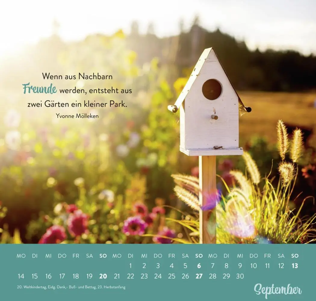 Bild: 4036442013809 | Wandkalender 2026: Für nette Nachbarn | Groh Verlag | Kalender | 2026