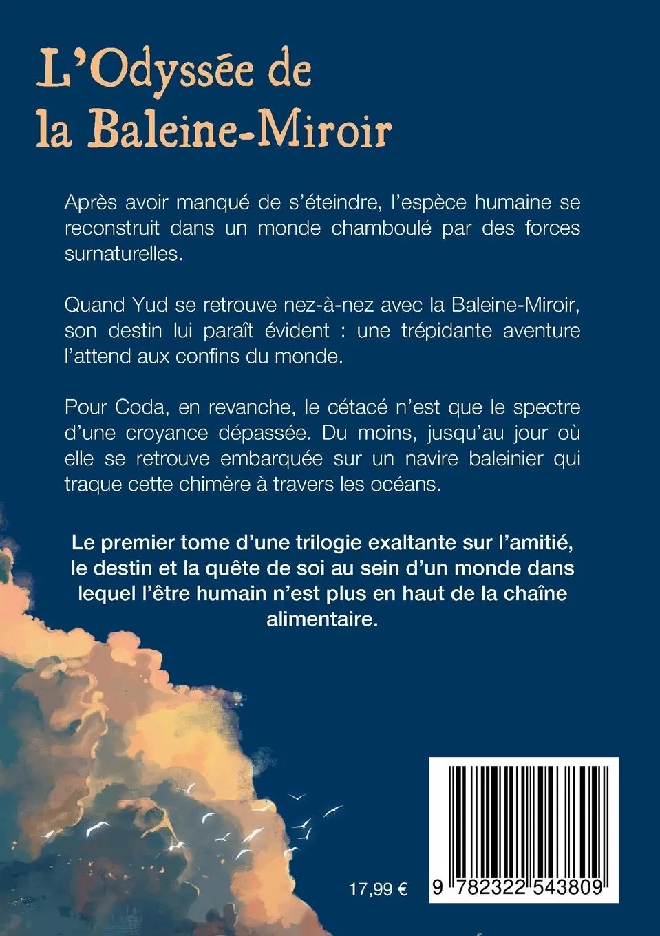 Rückseite: 9782322543809 | L'odyssée de la Baleine-Miroir | 1. L'appel | Clara Albert | Buch