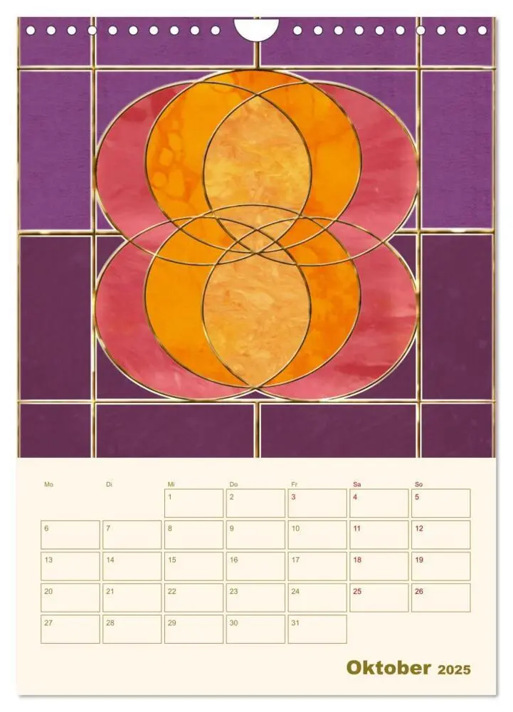 Bild: 9783435853809 | Art Deco Planer (Wandkalender 2025 DIN A4 hoch), CALVENDO...