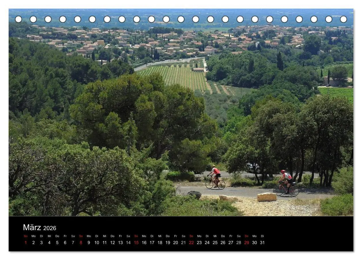 Bild: 9783516103809 | Faszination Mont Ventoux (Tischkalender 2026 DIN A5 quer), CALVENDO...