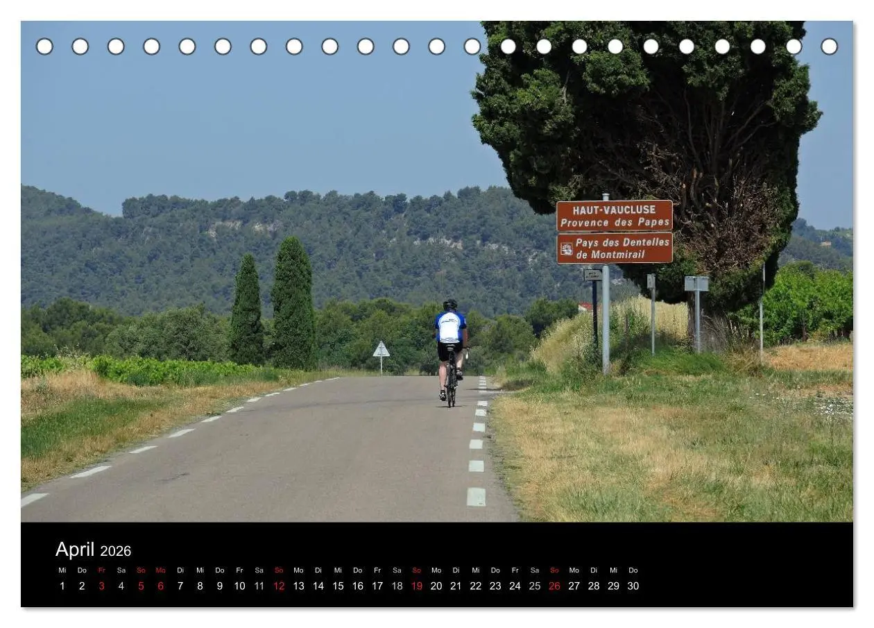 Bild: 9783516103809 | Faszination Mont Ventoux (Tischkalender 2026 DIN A5 quer), CALVENDO...