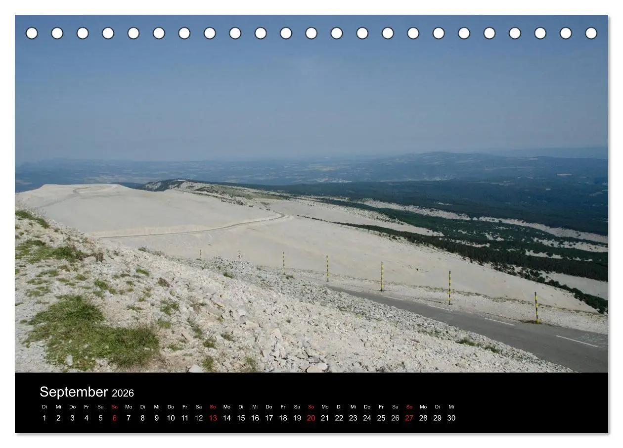 Bild: 9783516103809 | Faszination Mont Ventoux (Tischkalender 2026 DIN A5 quer), CALVENDO...