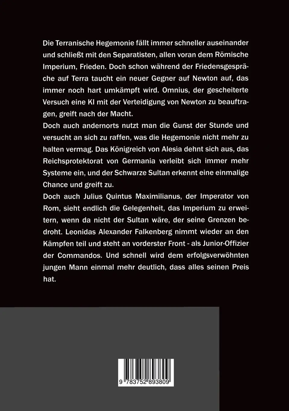 Rückseite: 9783752893809 | SPQR - Der Falke von Rom | Teil 4: Der Preis des Ruhms | Taschenbuch