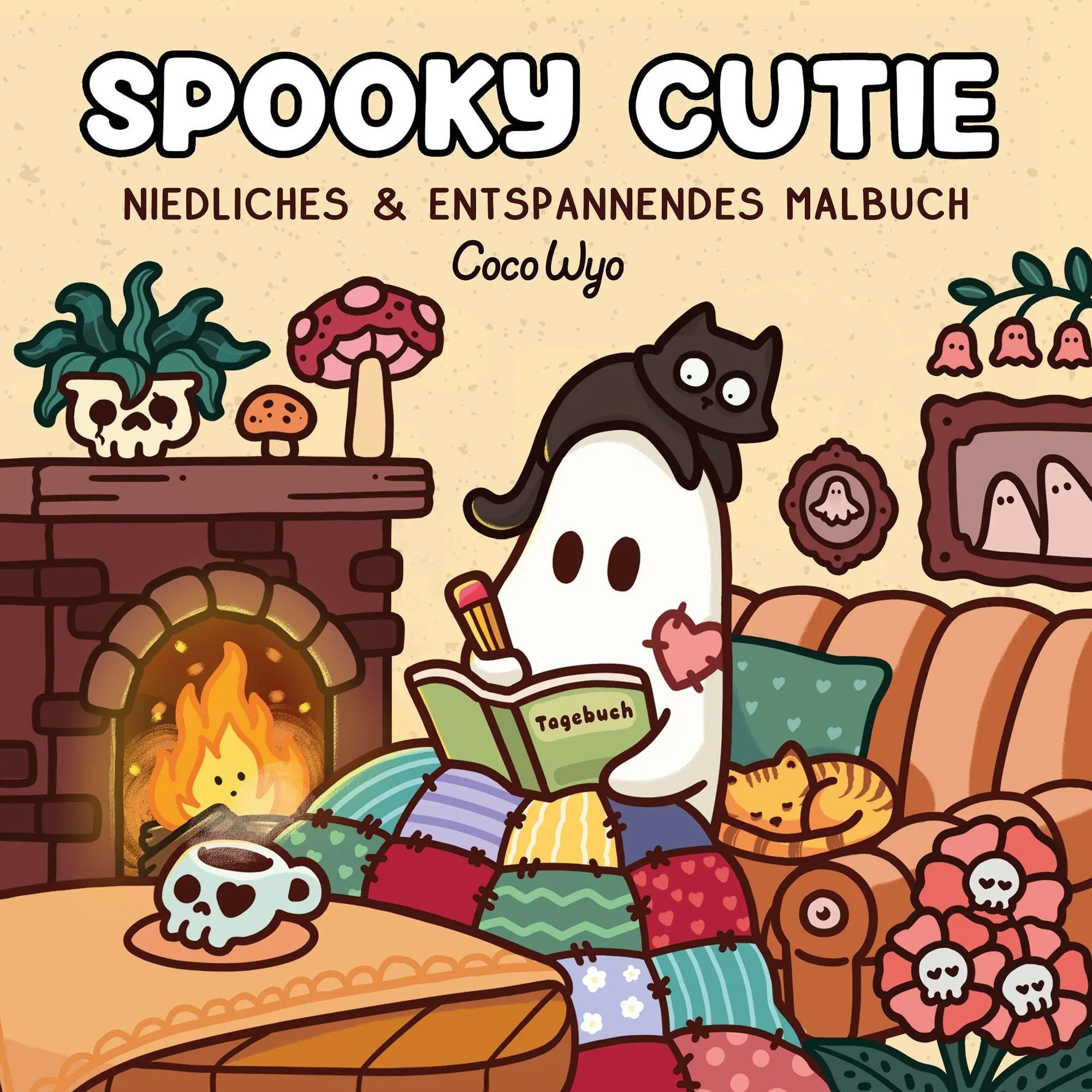 Cover: 9783985853809 | Spooky Cutie | Coco Wyo | Taschenbuch | Cozy Malbücher | 96 S. | 2026