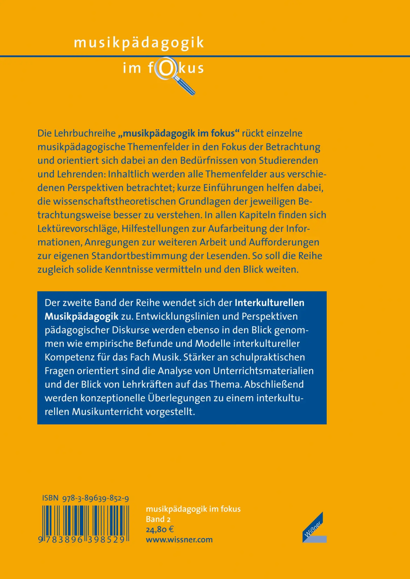 Rückseite: 9783990943809 | Aspekte Interkultureller Musikpädagogik | Ein Studienbuch | Buch