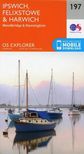 Cover: 9780319243909 | Ipswich, Felixstowe and Harwich | Ordnance Survey | (Land-)Karte