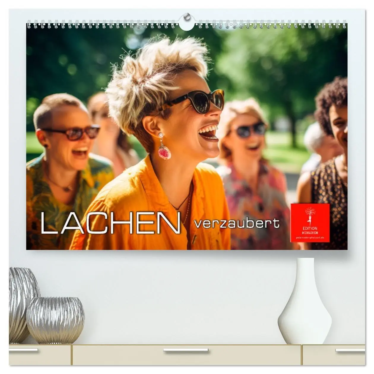 Cover: 9783457483909 | Lachen verzaubert (hochwertiger Premium Wandkalender 2026 DIN A2...