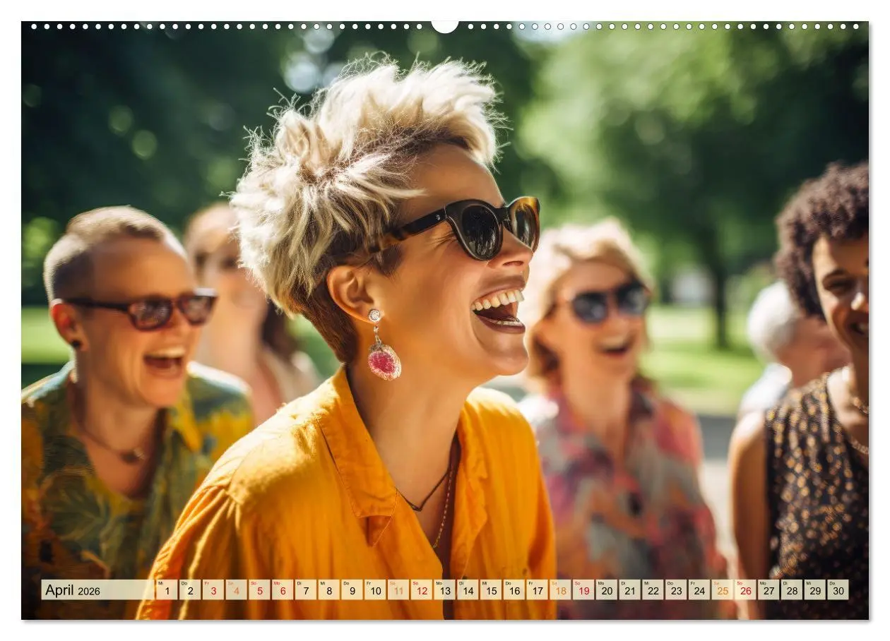 Bild: 9783457483909 | Lachen verzaubert (hochwertiger Premium Wandkalender 2026 DIN A2...