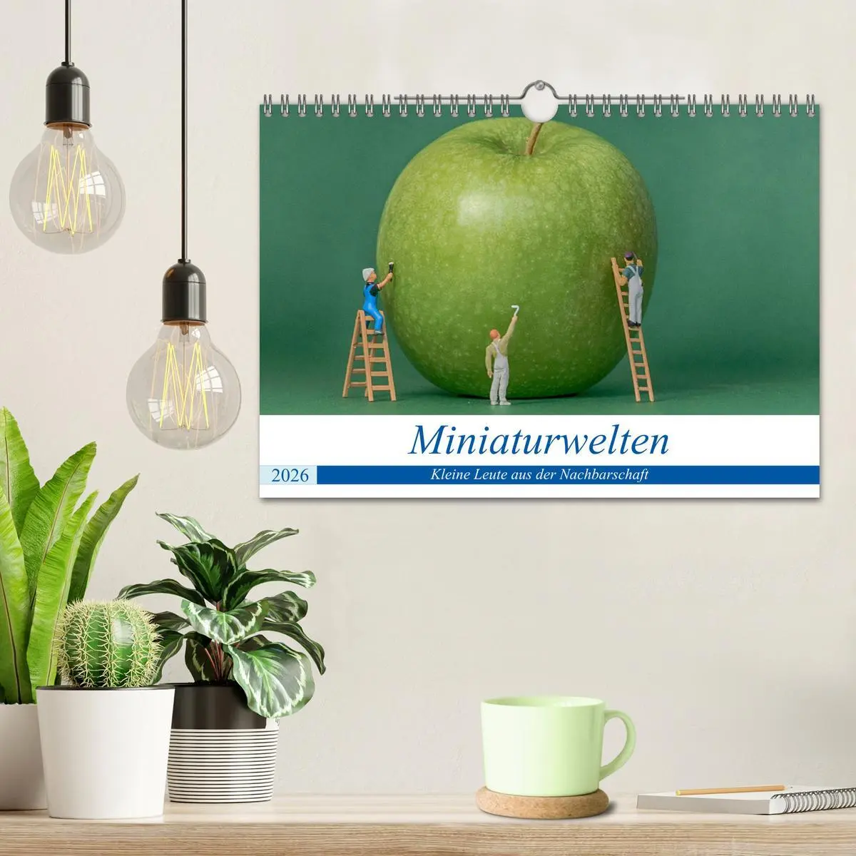 Bild: 9783457863909 | Miniaturwelten - Kleine Leute aus der Nachbarschaft (Wandkalender...