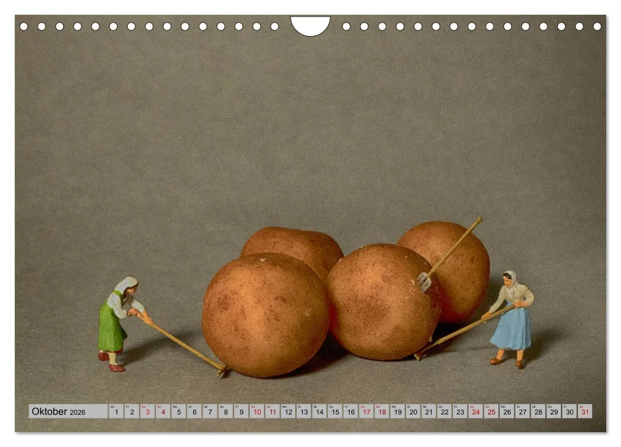 Bild: 9783457863909 | Miniaturwelten - Kleine Leute aus der Nachbarschaft (Wandkalender...