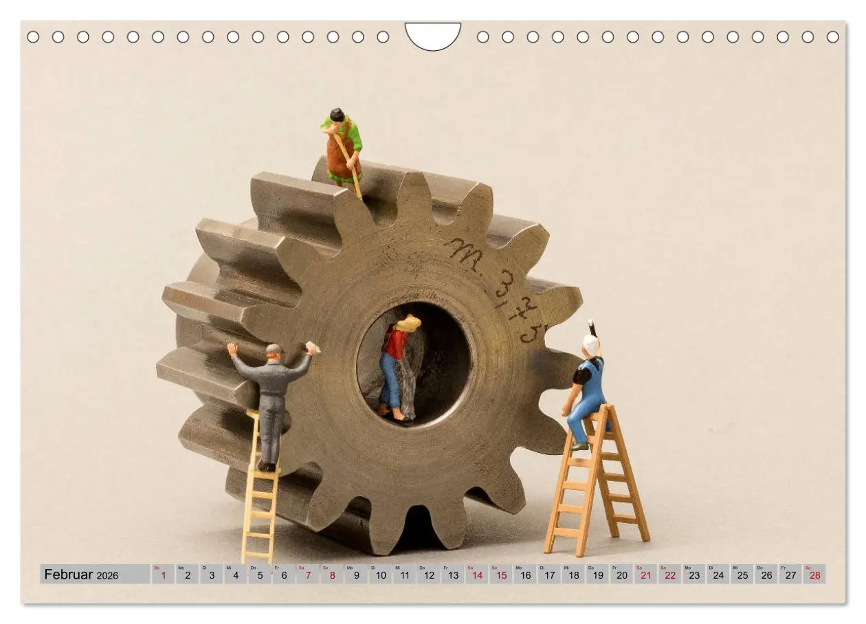 Bild: 9783457863909 | Miniaturwelten - Kleine Leute aus der Nachbarschaft (Wandkalender...
