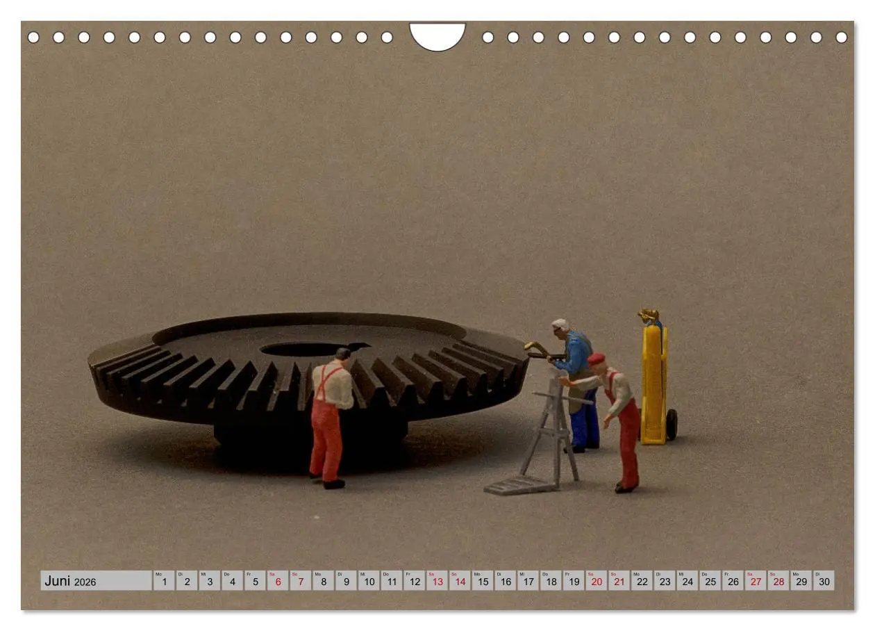 Bild: 9783457863909 | Miniaturwelten - Kleine Leute aus der Nachbarschaft (Wandkalender...