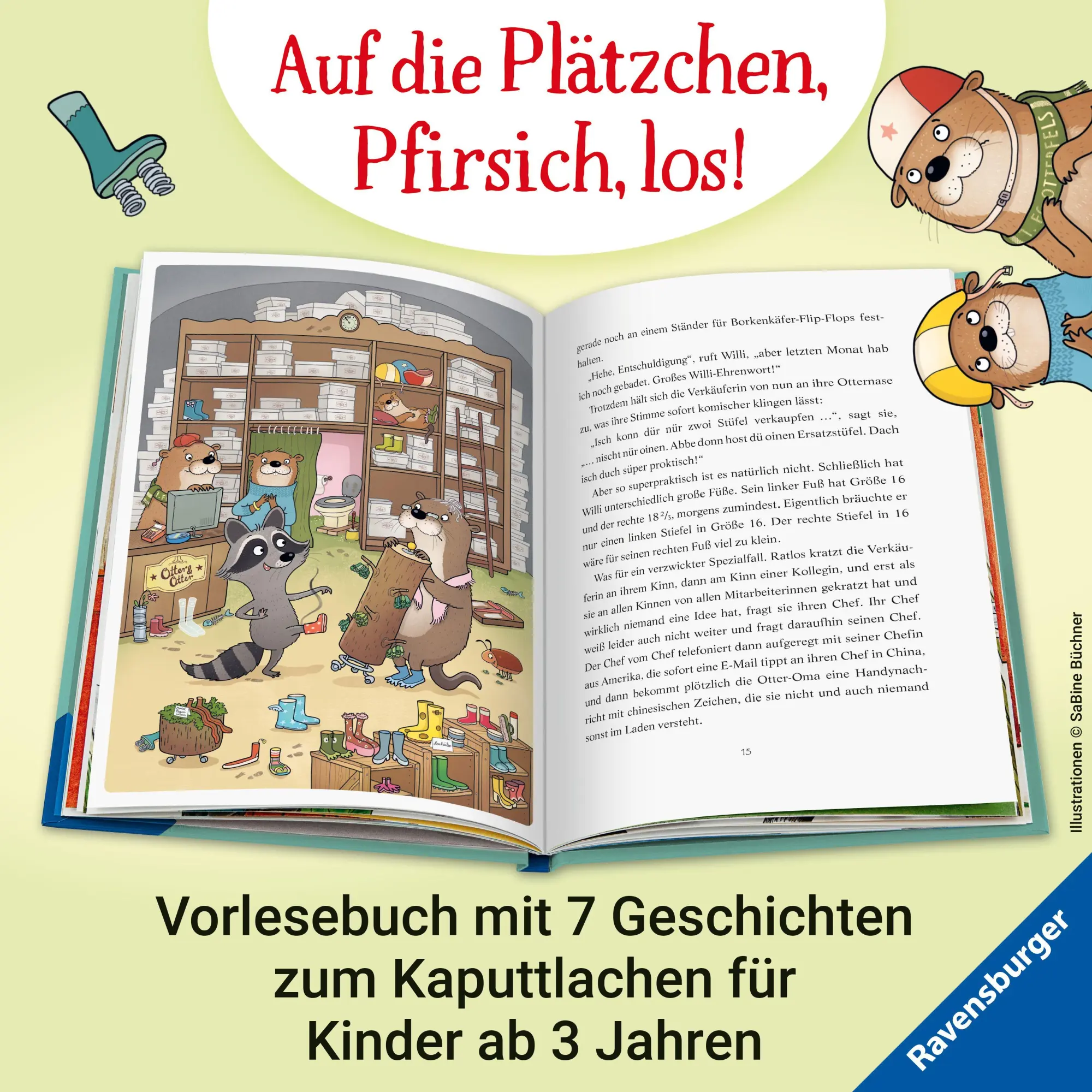 Bild: 9783473463909 | Waschbär Willi Wunderquatsch - Die Erfindung der Trompetenwurst und...