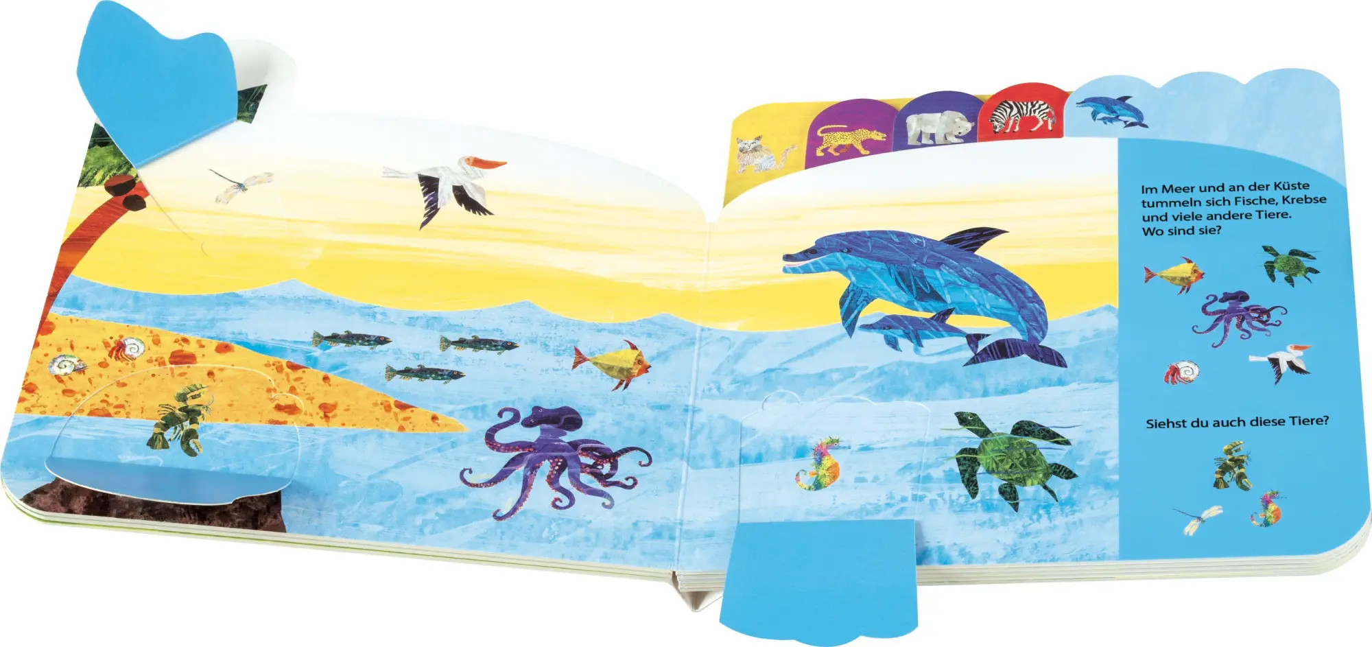 Bild: 9783836963909 | Die kleine Raupe Nimmersatt - Mein Tier-Suchspaß | Eric Carle | Buch