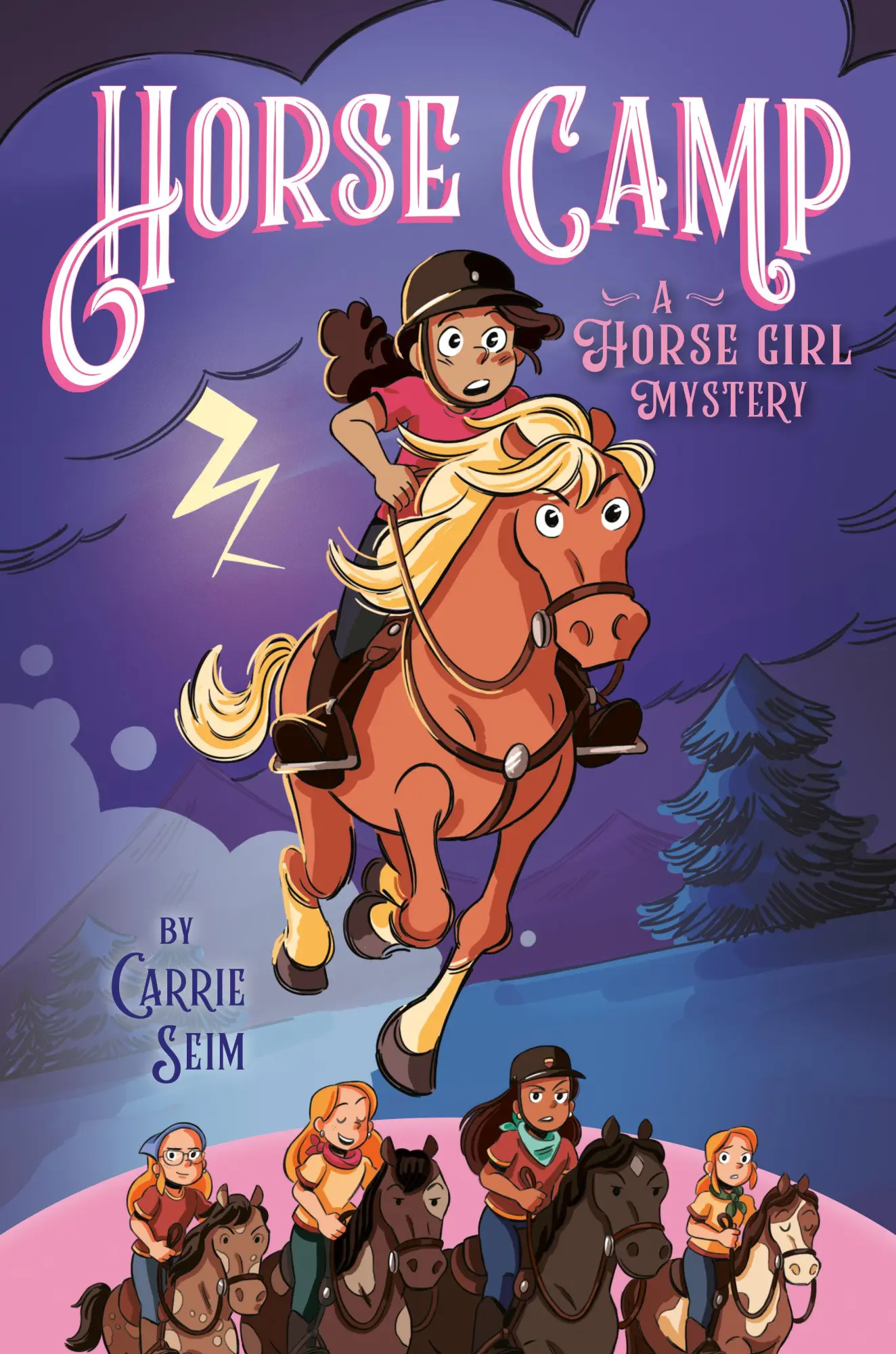 Cover: 9780593754009 | Horse Camp | A Horse Girl Mystery | Carrie Seim | Buch | Horse Girl
