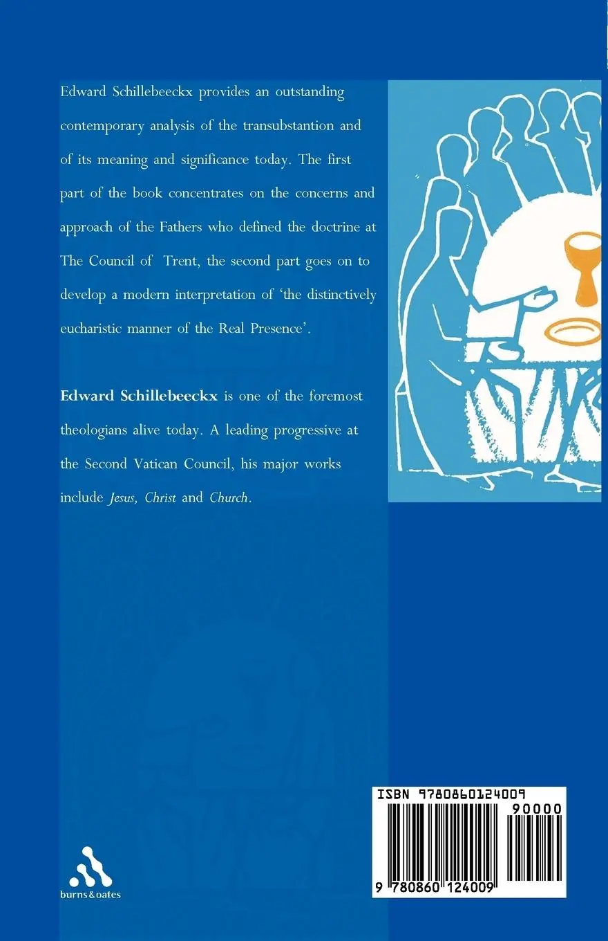 Rückseite: 9780860124009 | The Eucharist | Edward Schillebeeckx | Taschenbuch | Englisch | 2005