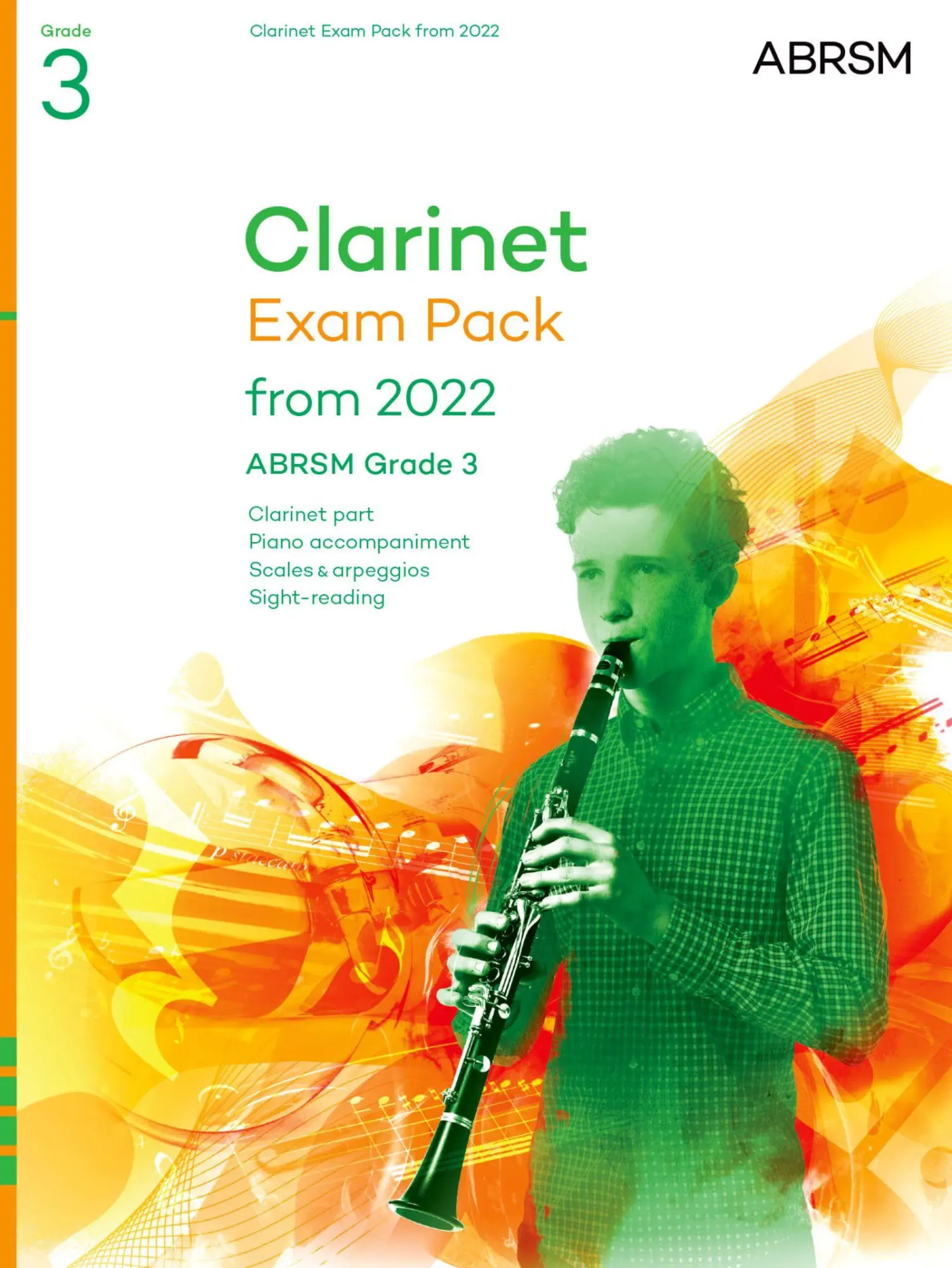 Cover: 9781786014009 | Clarinet Exam Pack from 2022, ABRSM Grade 3 | Abrsm | Broschüre | 2021