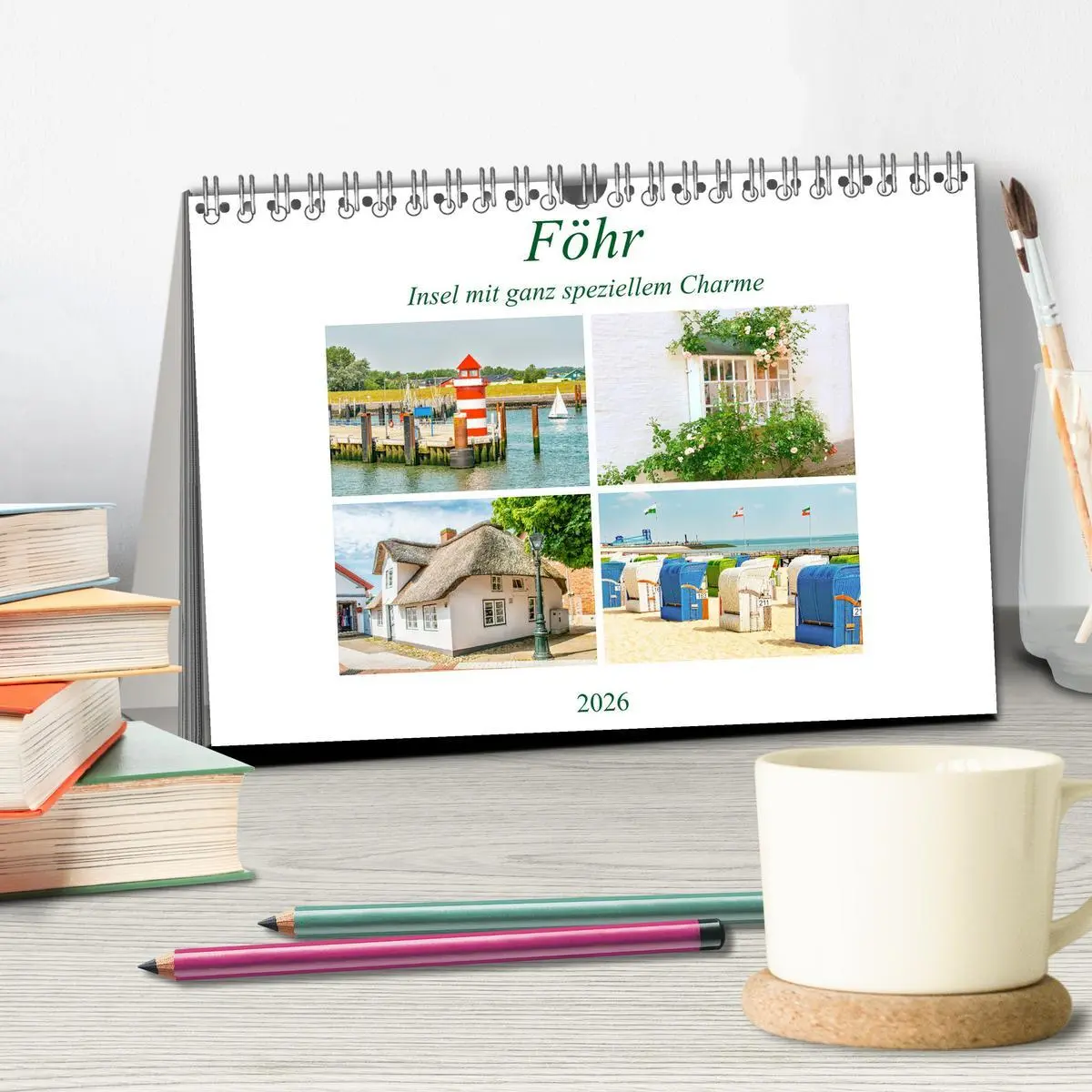 Bild: 9783457684009 | Föhr - Insel mit ganz speziellem Charme (Tischkalender 2026 DIN A5...