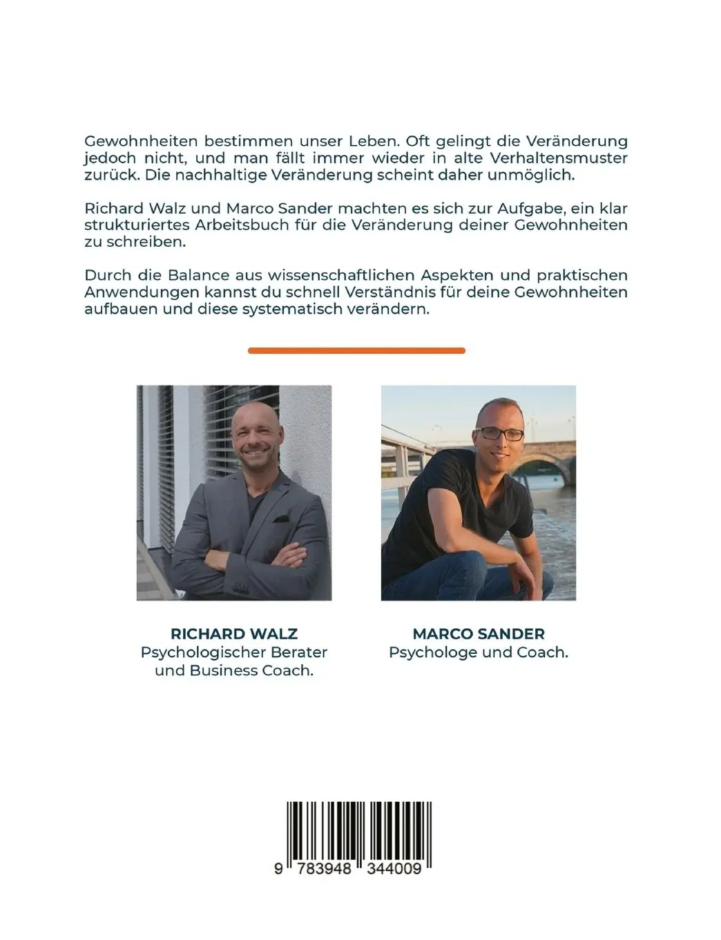 Rückseite: 9783948344009 | Gewohnheiten mit System ändern | Richard Walz (u. a.) | Taschenbuch