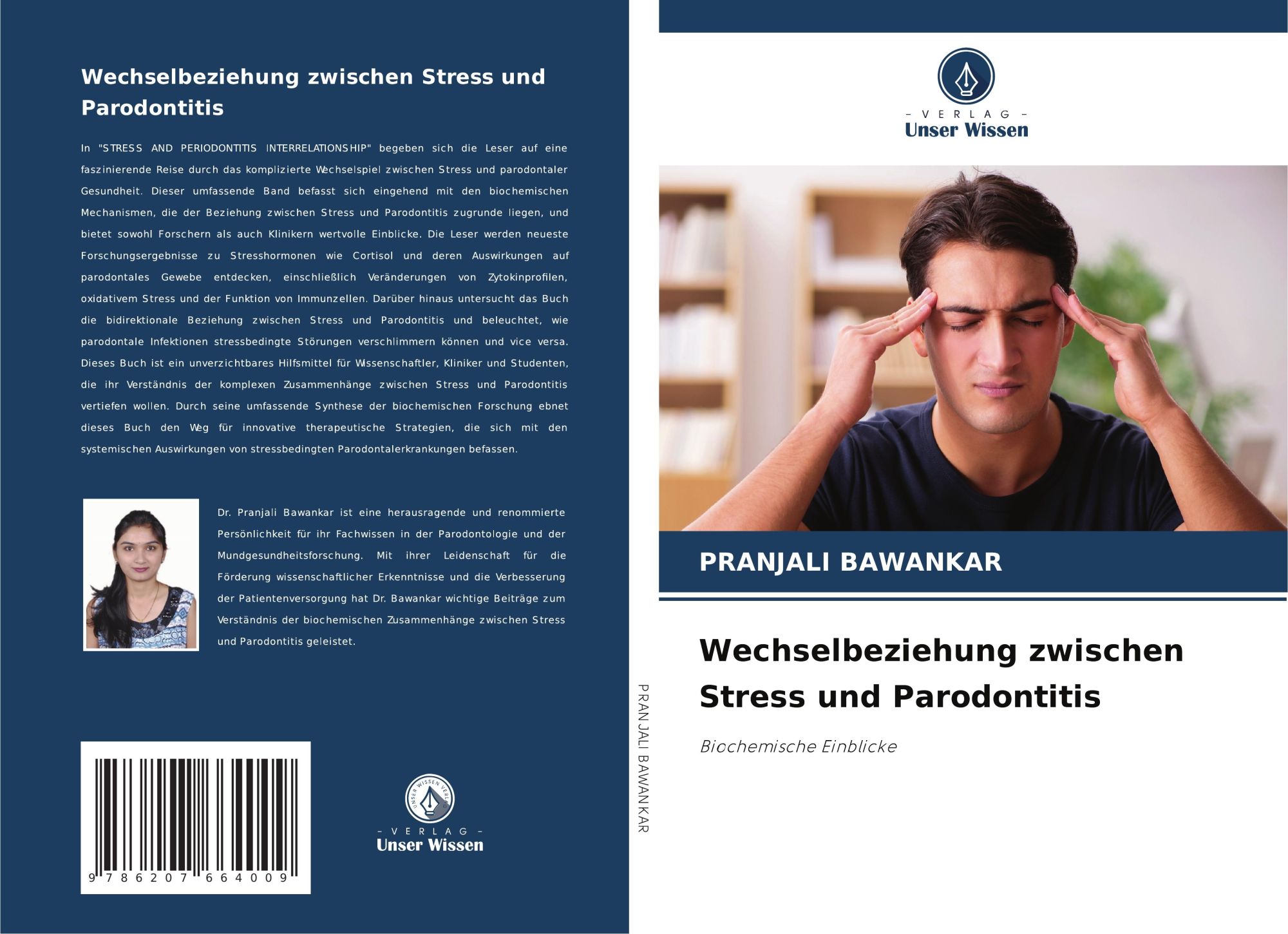 Cover: 9786207664009 | Wechselbeziehung zwischen Stress und Parodontitis | Pranjali Bawankar