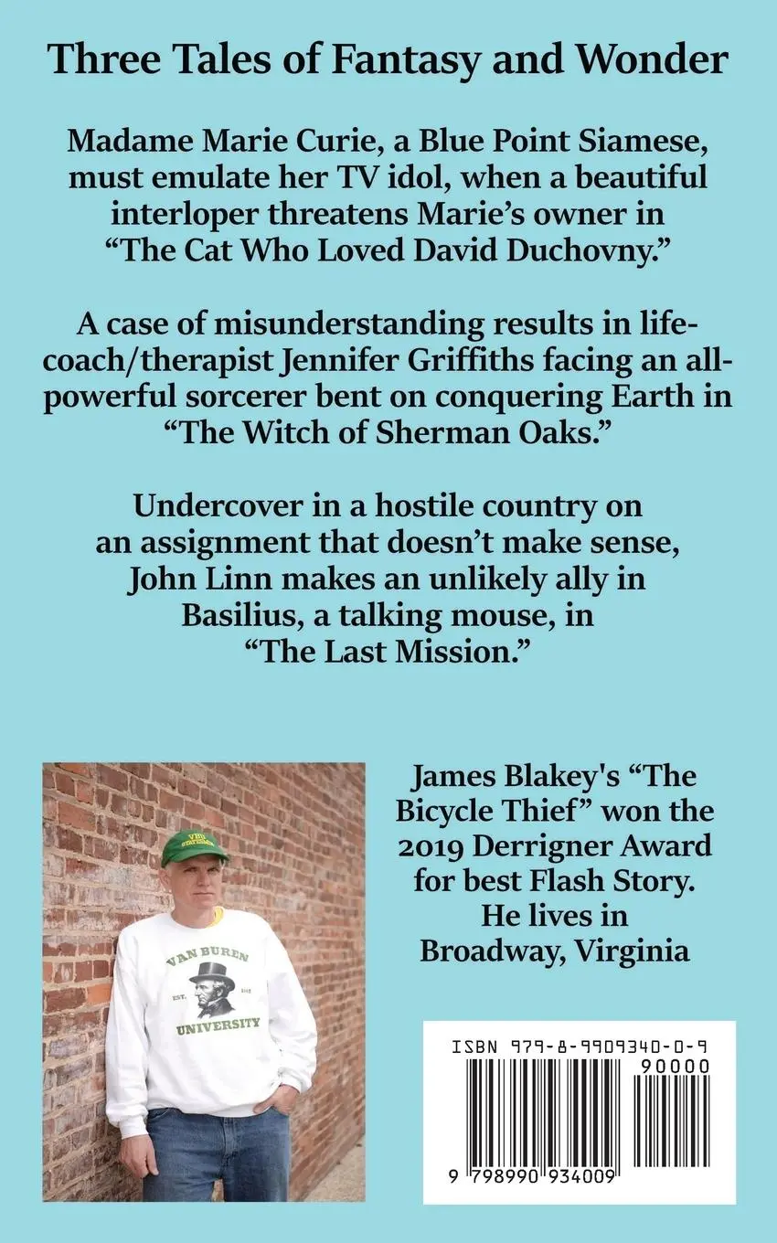 Rückseite: 9798990934009 | The Cat Who Loved David Duchovny | James Blakey | Taschenbuch | 2024