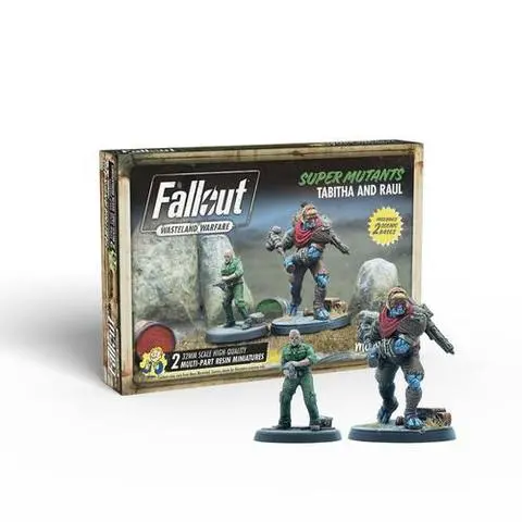 Cover: 5060523344109 | Fallout: Wasteland Warfare - Super Mutants: Tabitha and Raul
