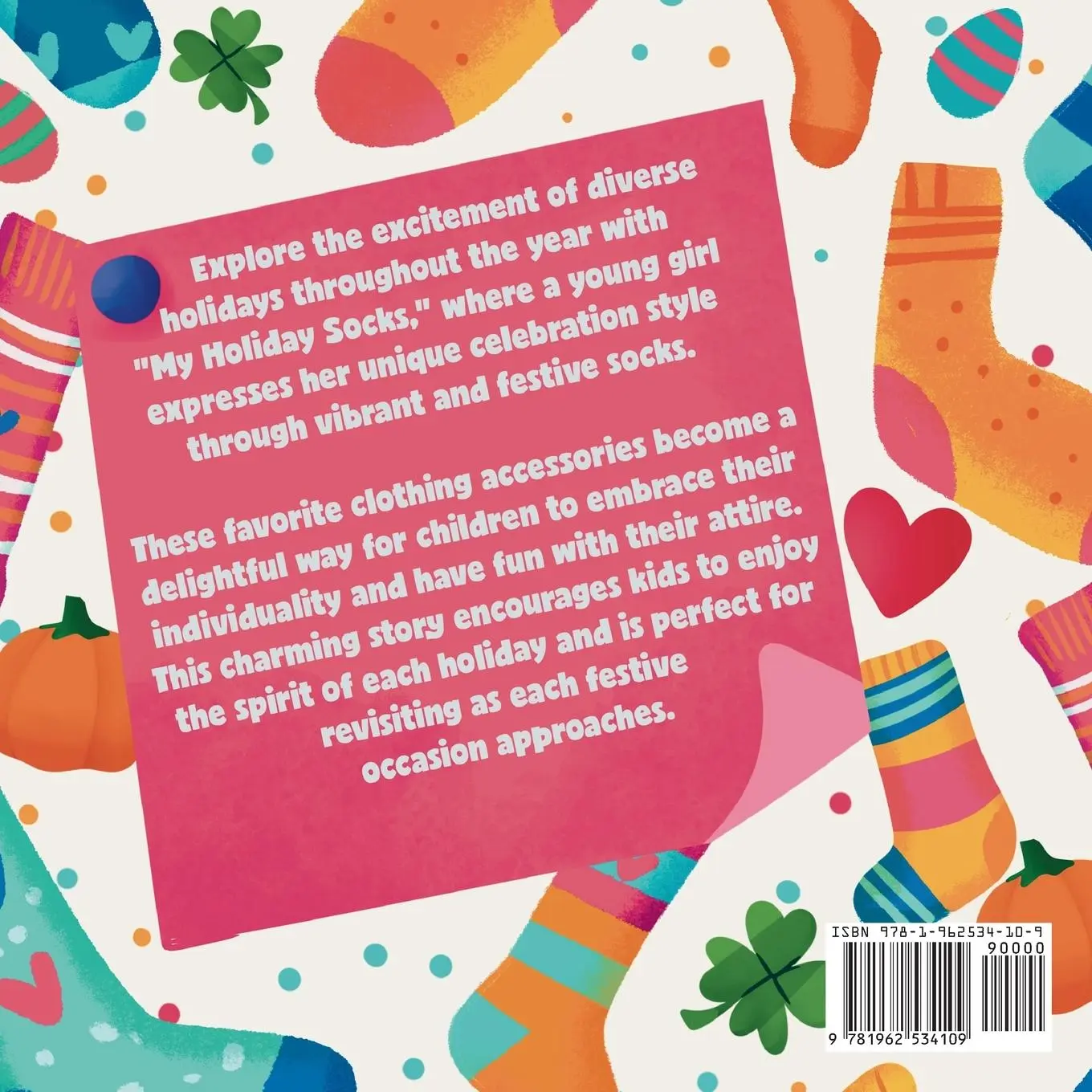 Rückseite: 9781962534109 | My Holiday Socks | Michelle Urra | Taschenbuch | Englisch | 2023
