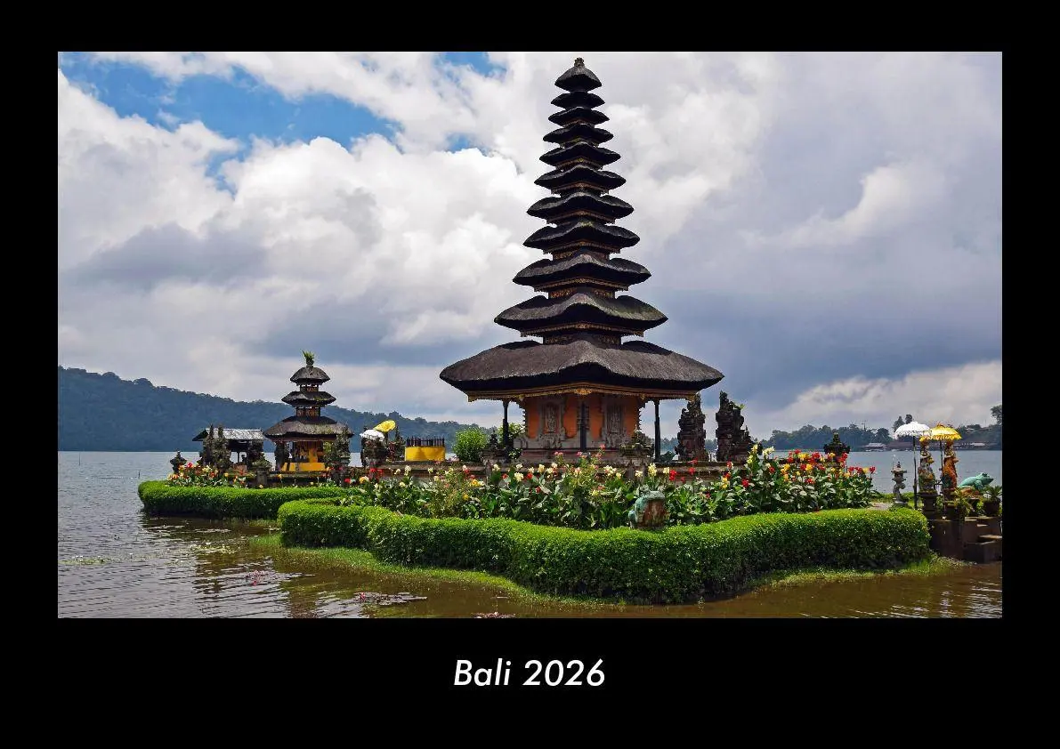 Cover: 9783695414109 | Bali 2026 Fotokalender DIN A3 | Tobias Becker | Kalender | Deutsch