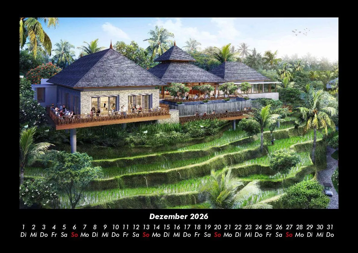 Bild: 9783695414109 | Bali 2026 Fotokalender DIN A3 | Tobias Becker | Kalender | Deutsch