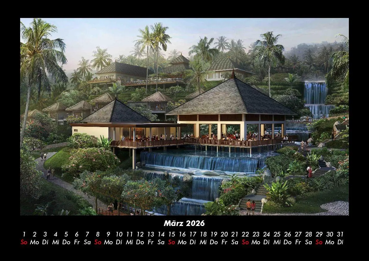 Bild: 9783695414109 | Bali 2026 Fotokalender DIN A3 | Tobias Becker | Kalender | Deutsch