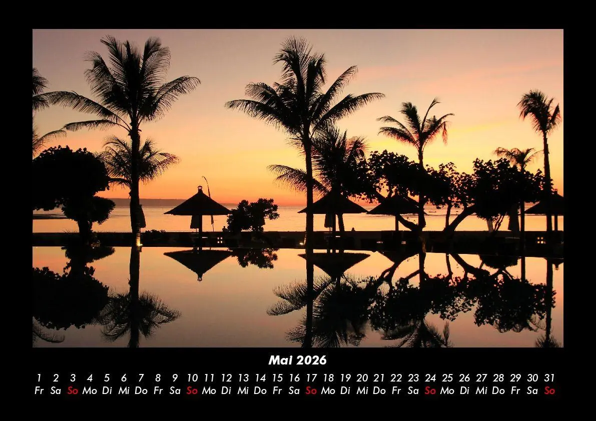 Bild: 9783695414109 | Bali 2026 Fotokalender DIN A3 | Tobias Becker | Kalender | Deutsch