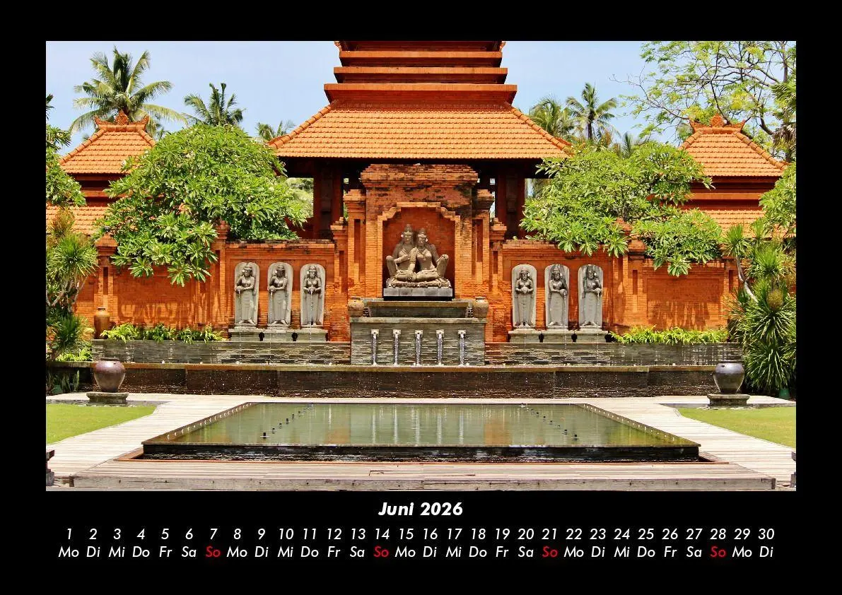 Bild: 9783695414109 | Bali 2026 Fotokalender DIN A3 | Tobias Becker | Kalender | Deutsch