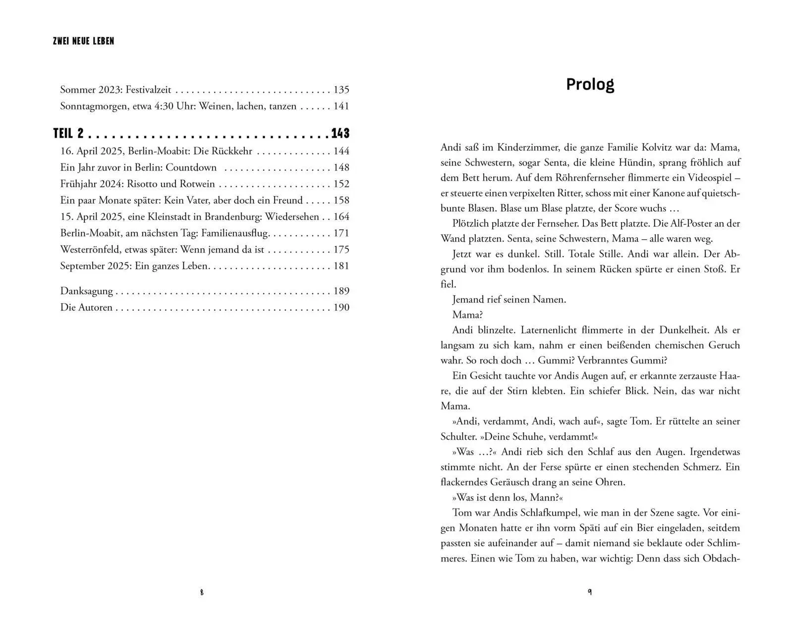 Bild: 9783969054109 | Zwei neue Leben | Jerome Rieper (u. a.) | Taschenbuch | 250 S. | 2025