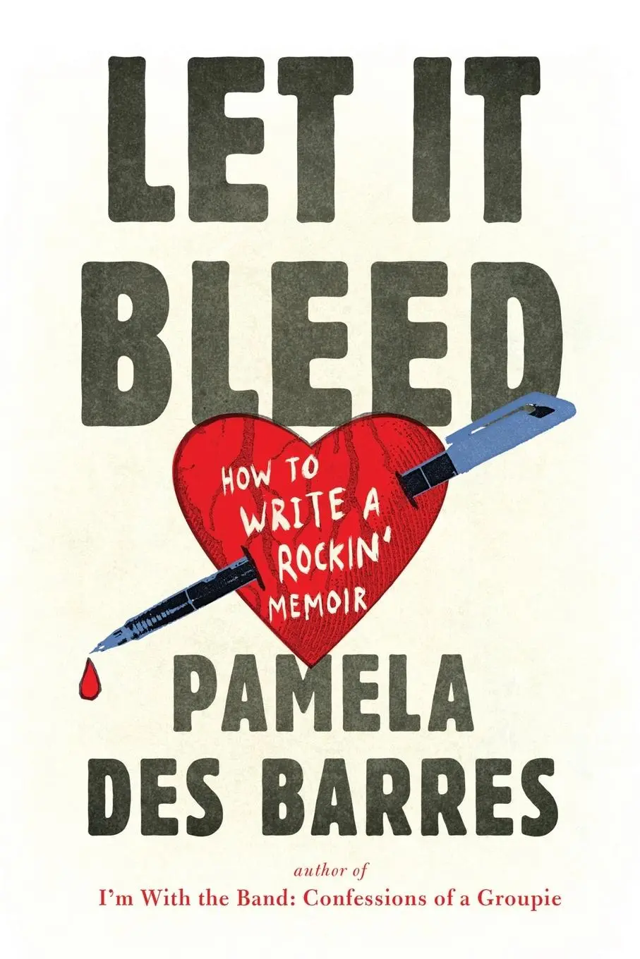 Cover: 9780399174209 | Let It Bleed | How to Write a Rockin' Memoir | Pamela Des Barres