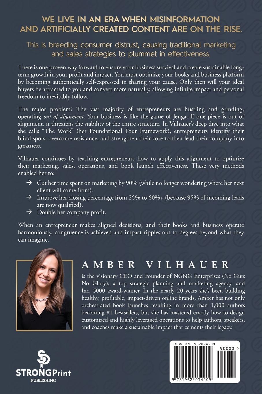 Rückseite: 9781962074209 | Infinite Impact | Amber Vilhauer | Taschenbuch | Englisch | 2024