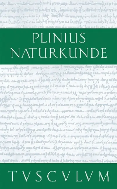 Cover: 9783050054209 | Naturkunde XXXVII | Cajus Plinius Secundus d Ä | Buch | 260 S. | 2011