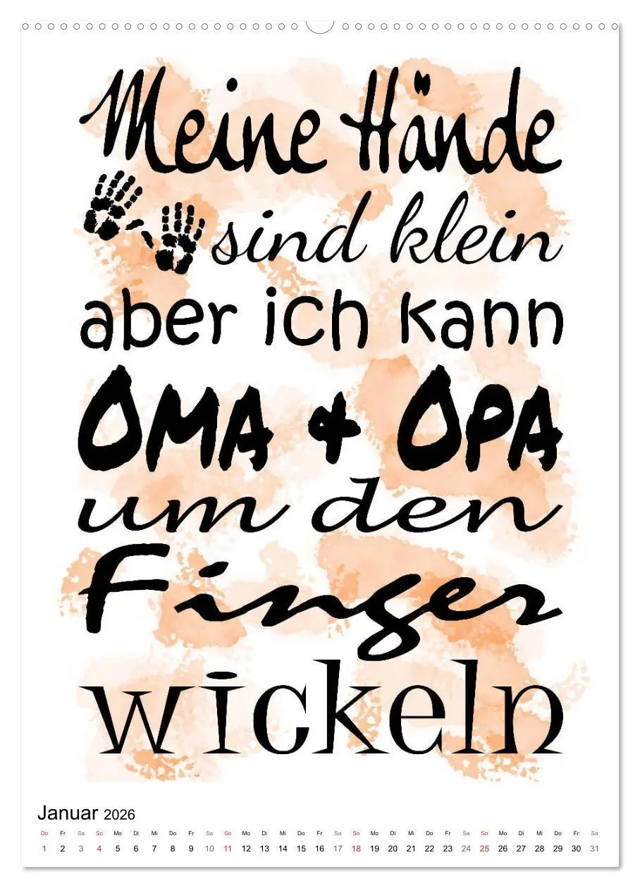 Bild: 9783516374209 | Oma und Opa, die Helden unserer Kindheit (Wandkalender 2026 DIN A2...