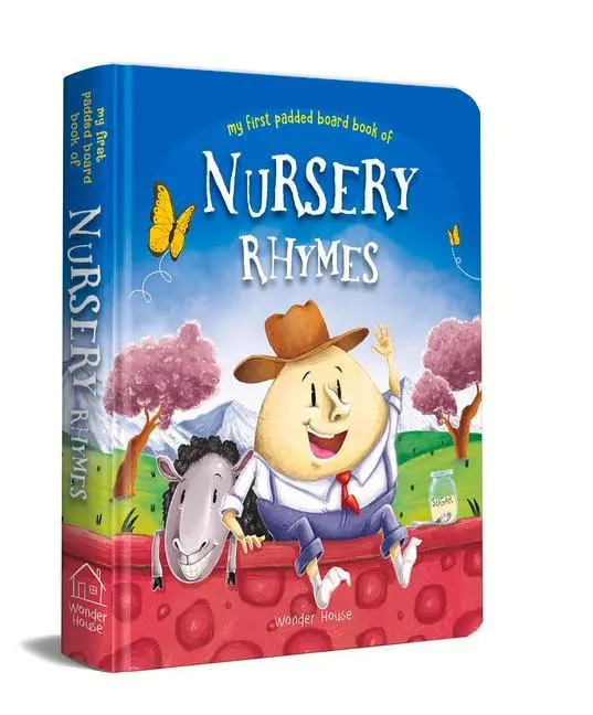 Cover: 9789388144209 | Nursery Rhymes Board Book | Illustrated Classic Nursery Rhymes | Books