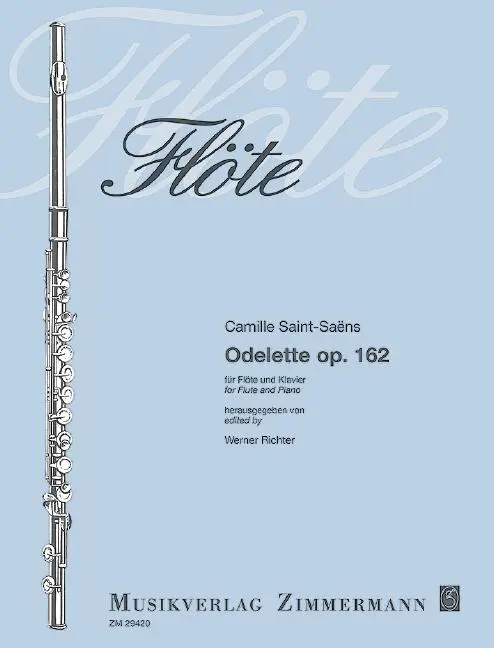Cover: 9790010294209 | Odelette | op. 162. Flöte und Klavier. | Camille Saint-Saëns | Buch