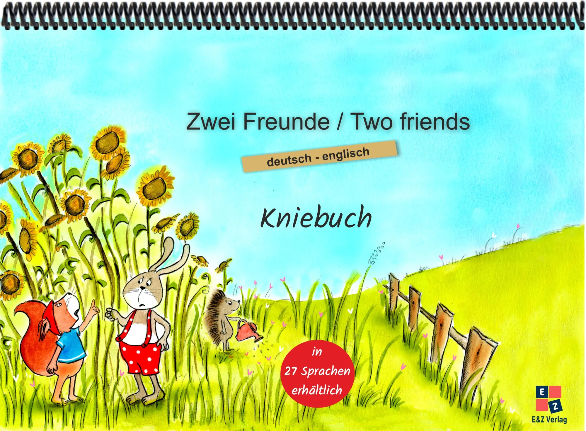 Cover: 4262416634309 | Zwei Freunde | Kniebuch deutsch / englisch | Mustafa Cebe | Buch