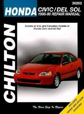 Cover: 9781563924309 | Honda Civic &amp; Del Sol (96 - 00) (Chilton) | Haynes Publishing | Buch