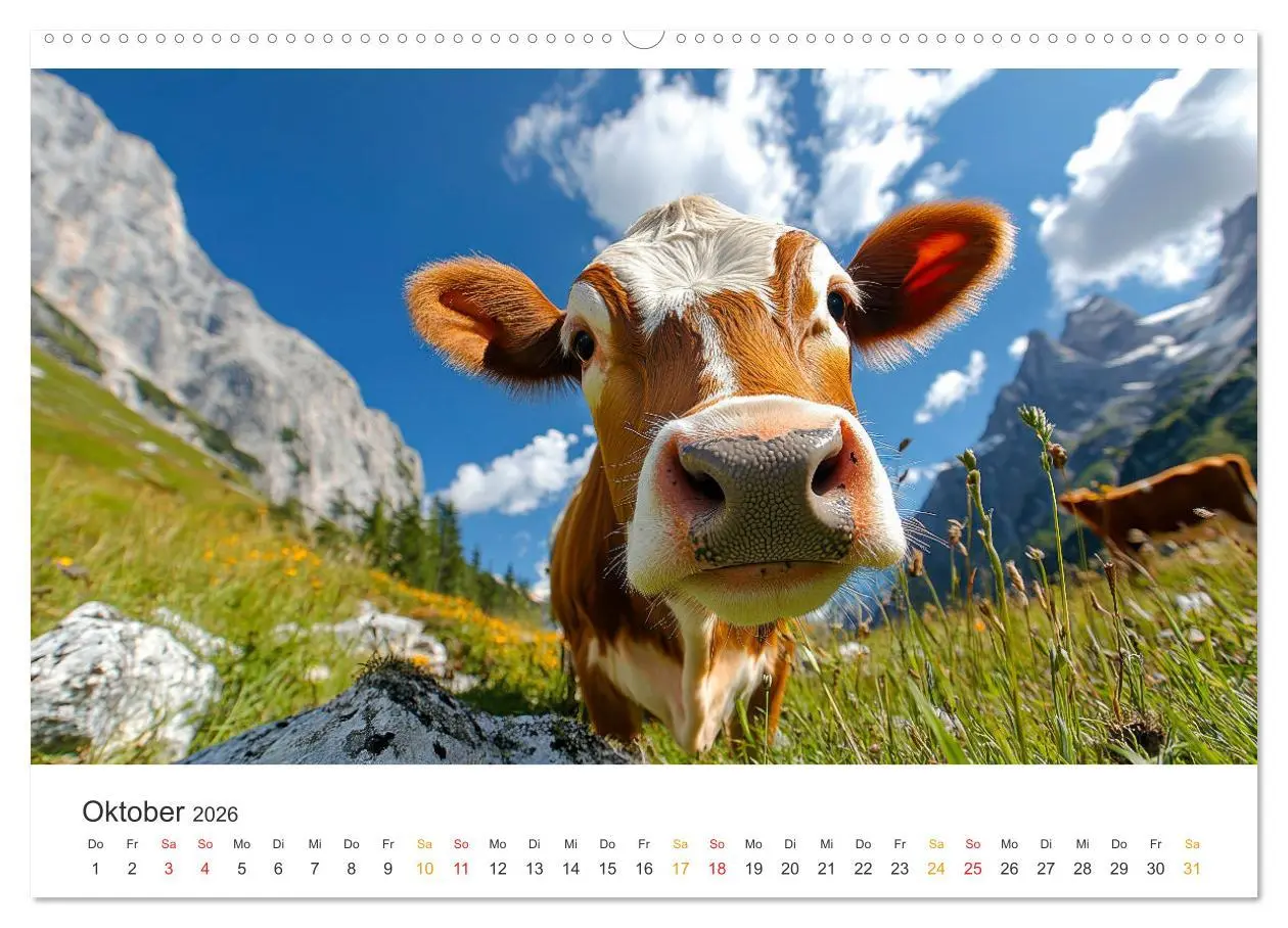 Bild: 9783457274309 | Glückliche Bergkühe - Leben auf der Alm (hochwertiger Premium...