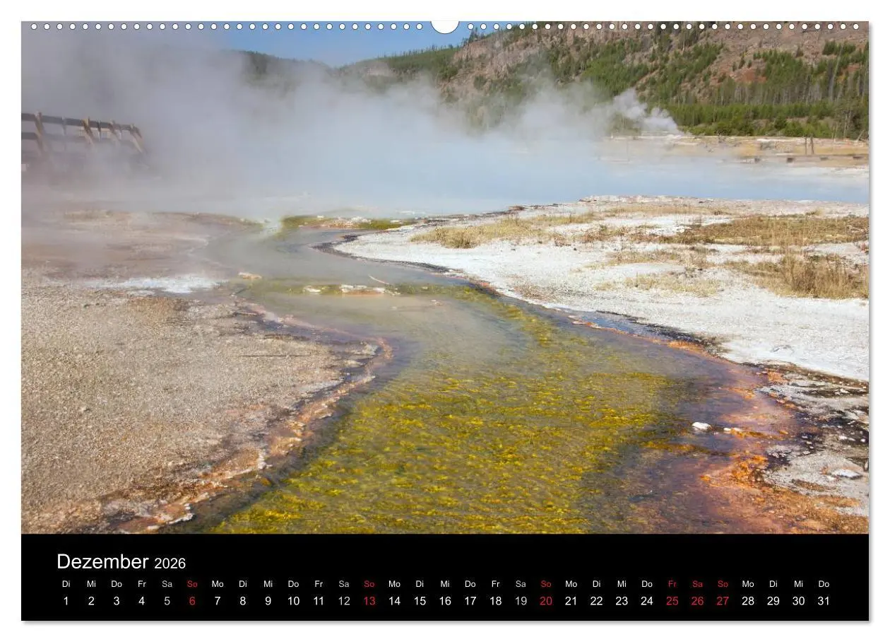 Bild: 9783457964309 | Yellowstone Impressionen (Wandkalender 2026 DIN A2 quer), CALVENDO...