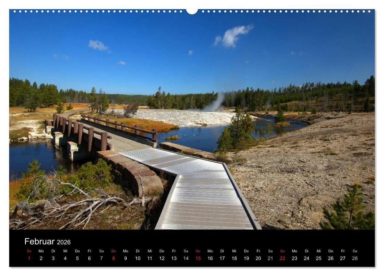 Bild: 9783457964309 | Yellowstone Impressionen (Wandkalender 2026 DIN A2 quer), CALVENDO...